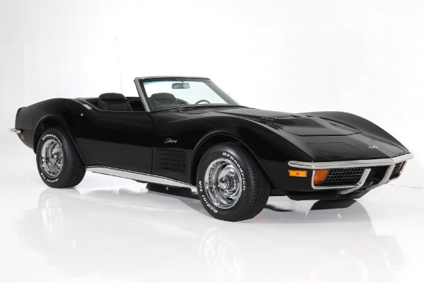 For Sale Used 1972 Chevrolet Corvette Triple Black 454 LS5, 4-Speed | American Dream Machines Des Moines IA 50309