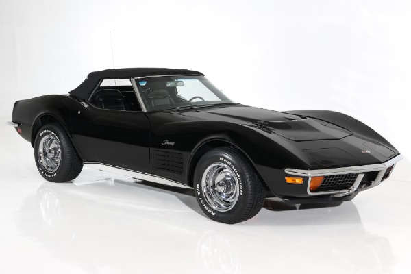 For Sale Used 1972 Chevrolet Corvette Triple Black 454 LS5, 4-Speed | American Dream Machines Des Moines IA 50309