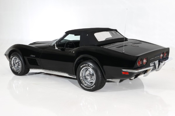 For Sale Used 1972 Chevrolet Corvette Triple Black 454 LS5, 4-Speed | American Dream Machines Des Moines IA 50309