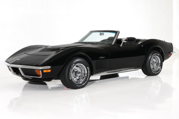 For Sale Used 1972 Chevrolet Corvette Triple Black 454 LS5, 4-Speed | American Dream Machines Des Moines IA 50309