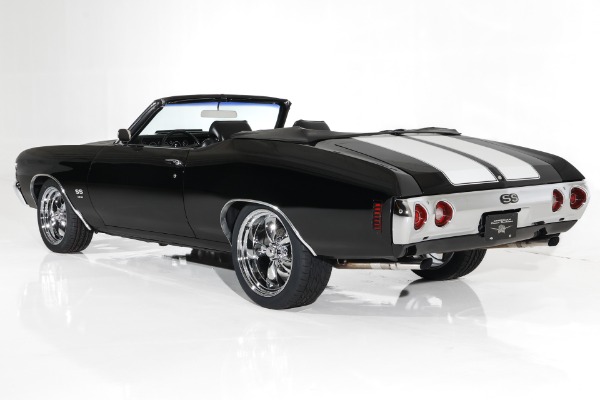 For Sale Used 1971 Chevrolet Chevelle Triple Black SS, 396/450+hp | American Dream Machines Des Moines IA 50309