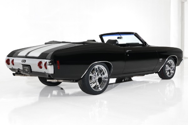 For Sale Used 1971 Chevrolet Chevelle Triple Black SS, 396/450+hp | American Dream Machines Des Moines IA 50309