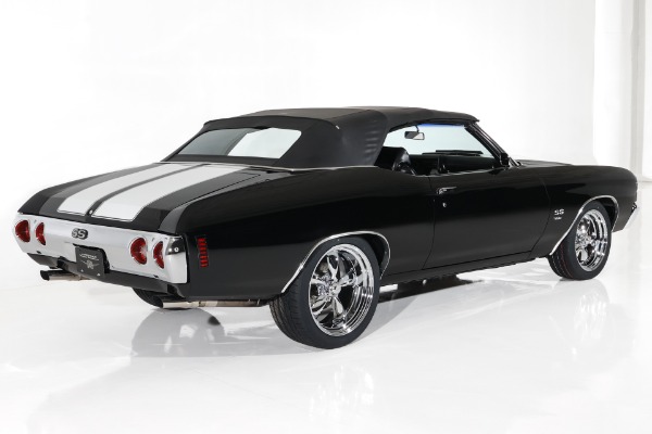 For Sale Used 1971 Chevrolet Chevelle Triple Black SS, 396/450+hp | American Dream Machines Des Moines IA 50309