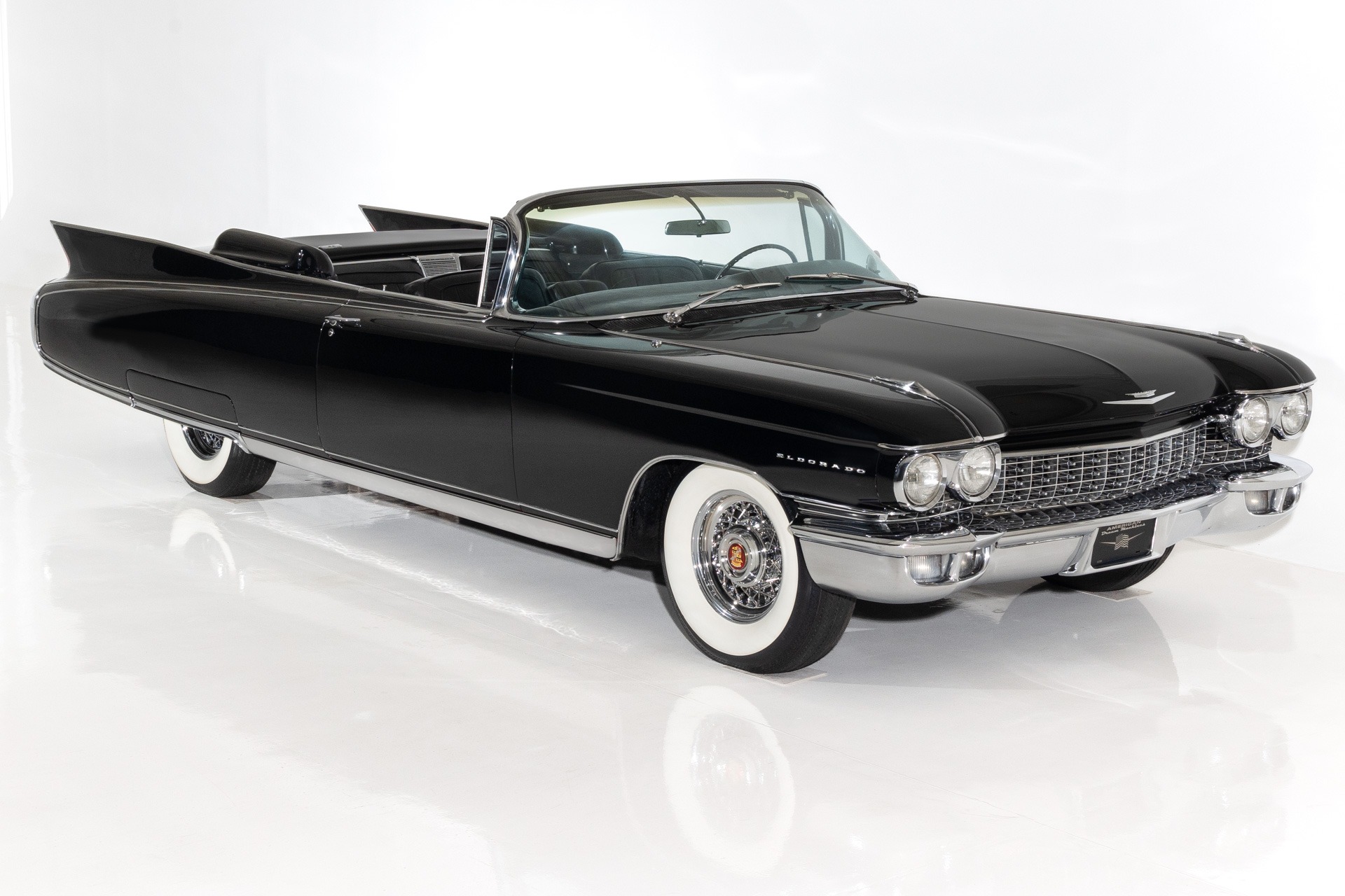 For Sale Used 1960 Cadillac Eldorado Biarritz, Rare Black on Black | American Dream Machines Des Moines IA 50309