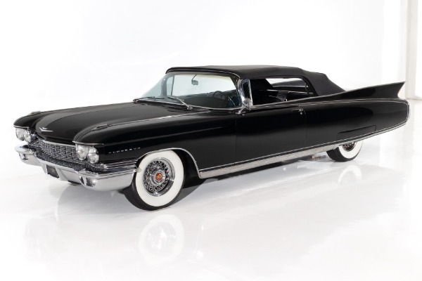 For Sale Used 1960 Cadillac Eldorado Biarritz, Rare Black on Black | American Dream Machines Des Moines IA 50309