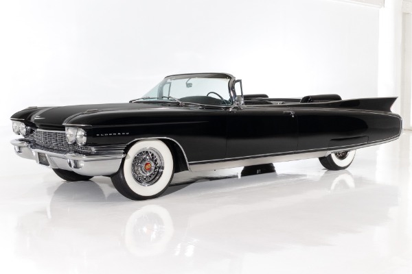 For Sale Used 1960 Cadillac Eldorado Biarritz, Rare Black on Black | American Dream Machines Des Moines IA 50309