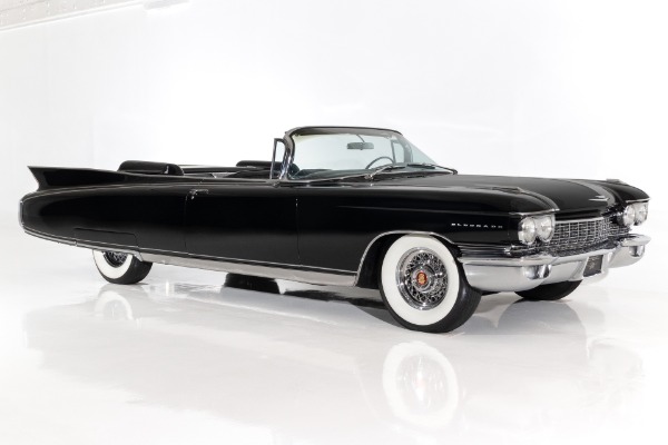 For Sale Used 1960 Cadillac Eldorado Biarritz, Rare Black on Black | American Dream Machines Des Moines IA 50309