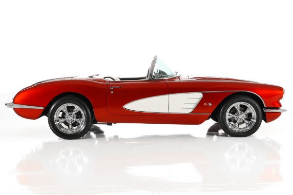 For Sale Used 1958 Chevrolet Corvette Brandywine Show Car 330hp | American Dream Machines Des Moines IA 50309