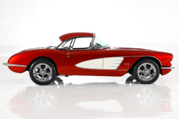 For Sale Used 1958 Chevrolet Corvette Brandywine Show Car 330hp | American Dream Machines Des Moines IA 50309