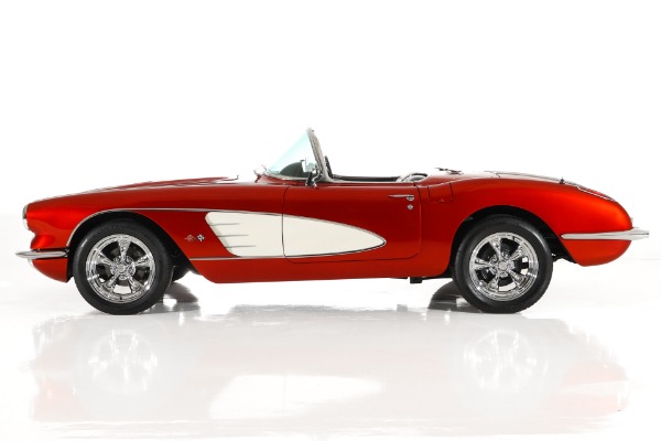 For Sale Used 1958 Chevrolet Corvette Brandywine Show Car 330hp | American Dream Machines Des Moines IA 50309