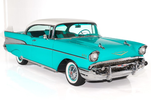 For Sale Used 1957 Chevrolet Bel Air Power Pack 283ci Auto PS PB | American Dream Machines Des Moines IA 50309