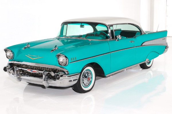 For Sale Used 1957 Chevrolet Bel Air Power Pack 283ci Auto PS PB | American Dream Machines Des Moines IA 50309