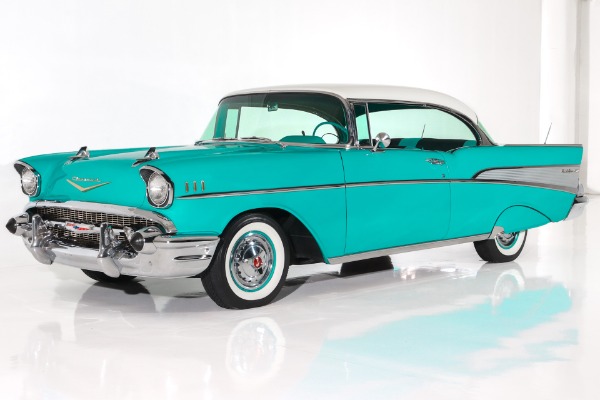 For Sale Used 1957 Chevrolet Bel Air Power Pack 283ci Auto PS PB | American Dream Machines Des Moines IA 50309