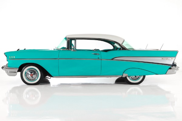 For Sale Used 1957 Chevrolet Bel Air Power Pack 283ci Auto PS PB | American Dream Machines Des Moines IA 50309