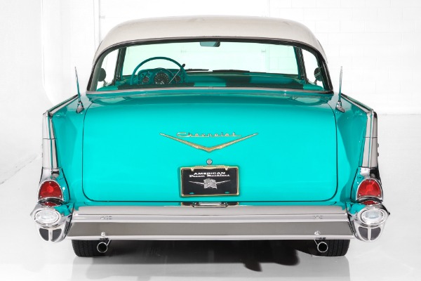 For Sale Used 1957 Chevrolet Bel Air Power Pack 283ci Auto PS PB | American Dream Machines Des Moines IA 50309
