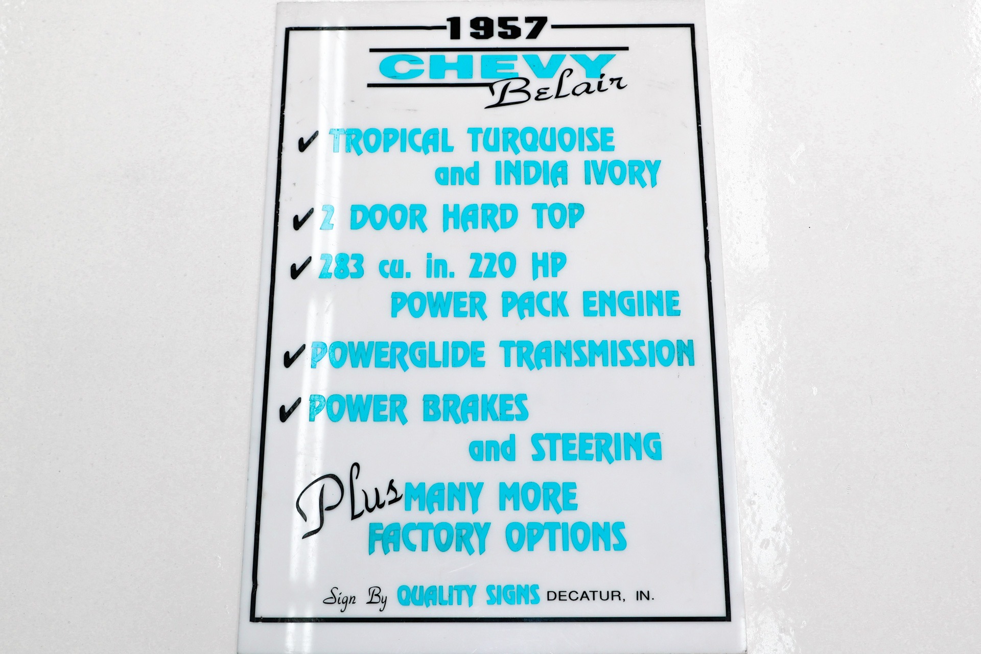 Used 1957 Chevrolet Bel Air Power Pack 283ci Auto PS PB | St. Petersburg, FL