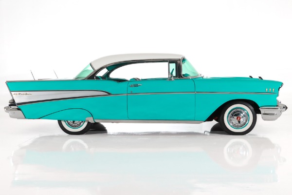 For Sale Used 1957 Chevrolet Bel Air Power Pack 283ci Auto PS PB | American Dream Machines Des Moines IA 50309