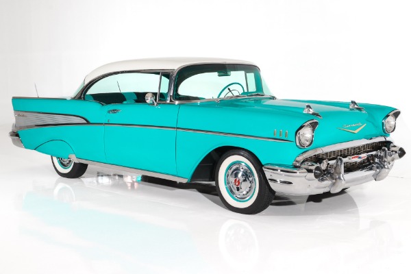 For Sale Used 1957 Chevrolet Bel Air Power Pack 283ci Auto PS PB | American Dream Machines Des Moines IA 50309