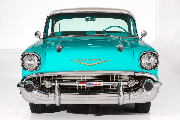 For Sale Used 1957 Chevrolet Bel Air Power Pack 283ci Auto PS PB | American Dream Machines Des Moines IA 50309