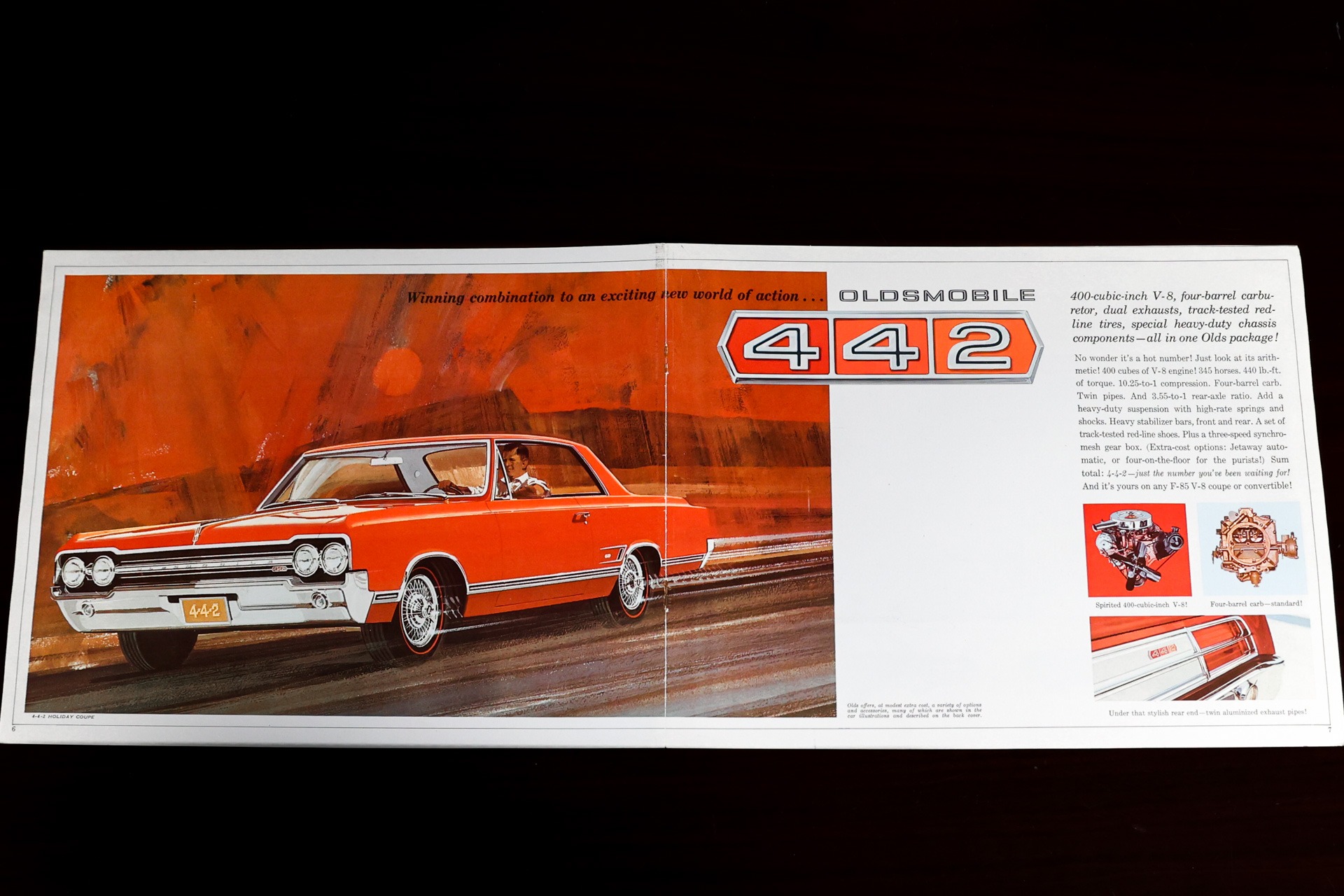 Used 1965 Oldsmobile 442 4V Code, Rare Hurst 3-Spd PS PB | St. Petersburg, FL