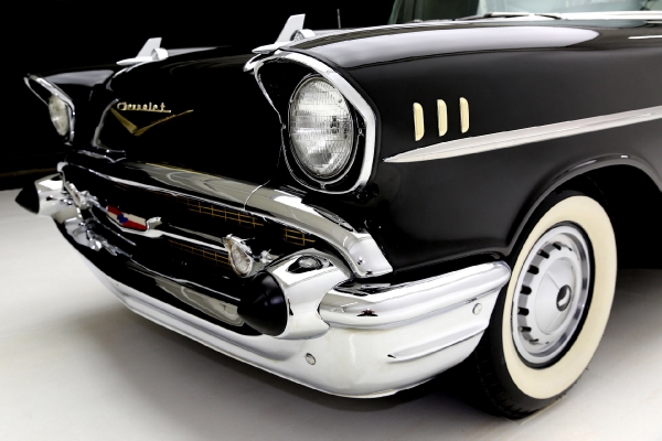 For Sale Used 1957 Chevrolet Nomad Onyx Black, very original | American Dream Machines Des Moines IA 50309