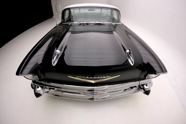 For Sale Used 1957 Chevrolet Nomad Onyx Black, very original | American Dream Machines Des Moines IA 50309