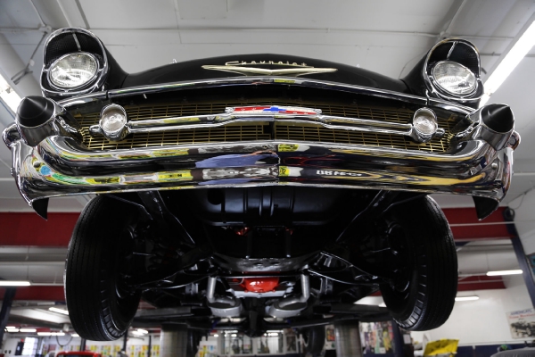 For Sale Used 1957 Chevrolet Nomad Onyx Black, very original | American Dream Machines Des Moines IA 50309