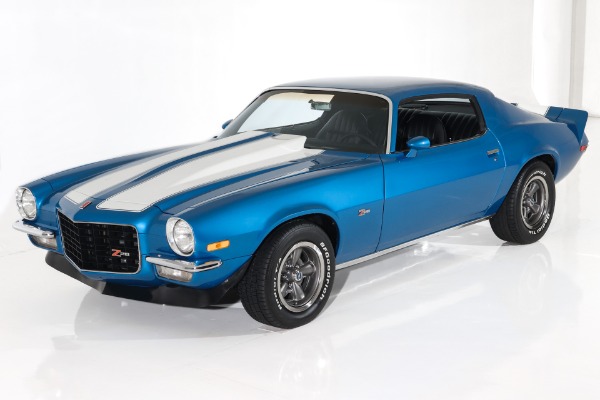For Sale Used 1973 Chevrolet Camaro Z28 #s Match 350 PS PB AC Car | American Dream Machines Des Moines IA 50309