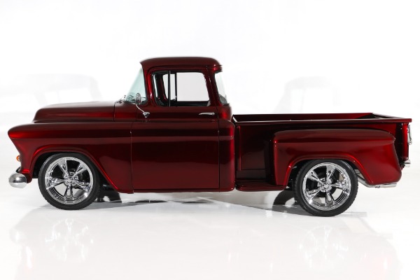 For Sale Used 1955 Chevrolet Pickup Candy Show Truck ZZ502 AC | American Dream Machines Des Moines IA 50309