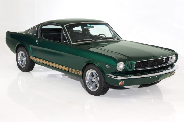 For Sale Used 1965 Ford Mustang Bullitt Green 302 Shelby Options | American Dream Machines Des Moines IA 50309