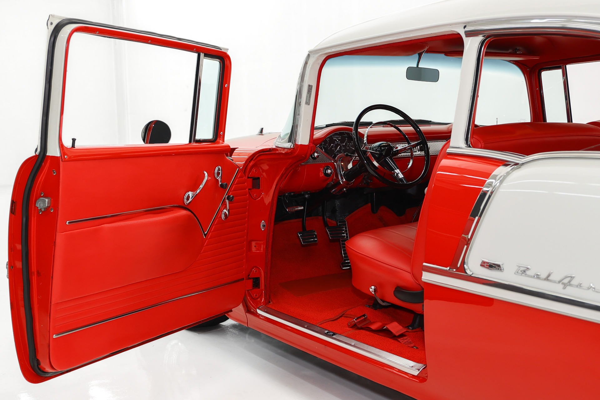 Used 1955 Chevrolet Bel Air Built 350 4-Speed New Red Int. | St. Petersburg, FL