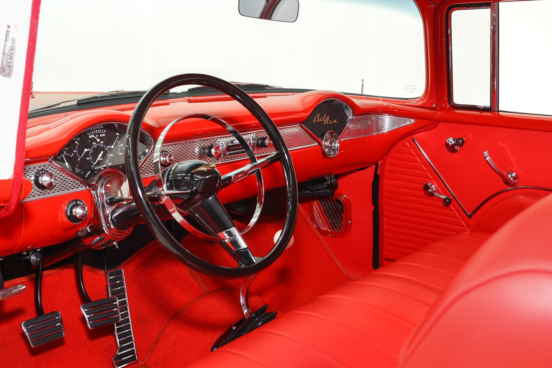 Used 1955 Chevrolet Bel Air Built 350 4-Speed New Red Int. | St. Petersburg, FL