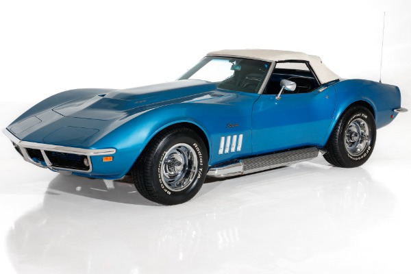 For Sale Used 1969 Chevrolet Corvette 427/390 4-Spd PS PB Side Exhaust | American Dream Machines Des Moines IA 50309