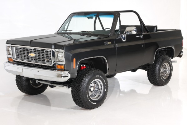 1973 Chevrolet Blazer K5 4WD 350 PS PB Plaid Interior