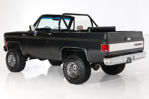 For Sale Used 1973 Chevrolet Blazer K5 4WD 350 PS PB Plaid Interior | American Dream Machines Des Moines IA 50309