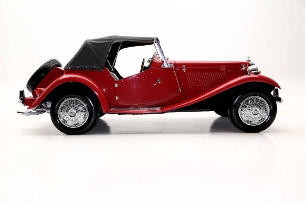 For Sale Used 1952 MG TD convertible replicar Red black interior & top nice | American Dream Machines Des Moines IA 50309