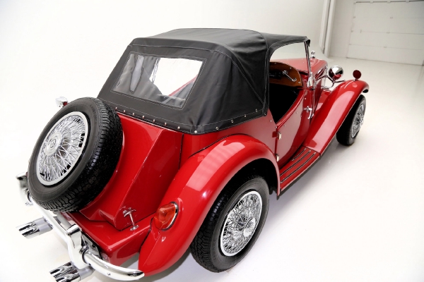 For Sale Used 1952 MG TD convertible replicar Red black interior & top nice | American Dream Machines Des Moines IA 50309