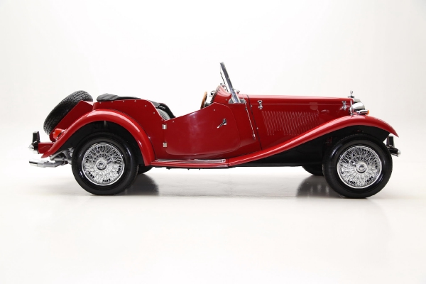 For Sale Used 1952 MG TD convertible replicar Red black interior & top nice | American Dream Machines Des Moines IA 50309