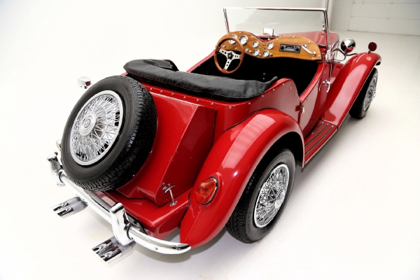 For Sale Used 1952 MG TD convertible replicar Red black interior & top nice | American Dream Machines Des Moines IA 50309