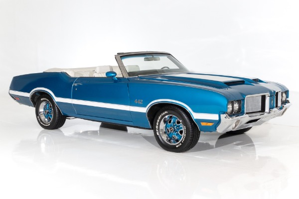 For Sale Used 1972 Oldsmobile 442 Convertible 455 Ram Air PS PB AC | American Dream Machines Des Moines IA 50309