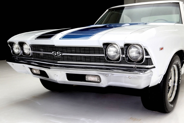 For Sale Used 1969 Chevrolet Chevelle Built 355 SS Stripes Cold A/C | American Dream Machines Des Moines IA 50309
