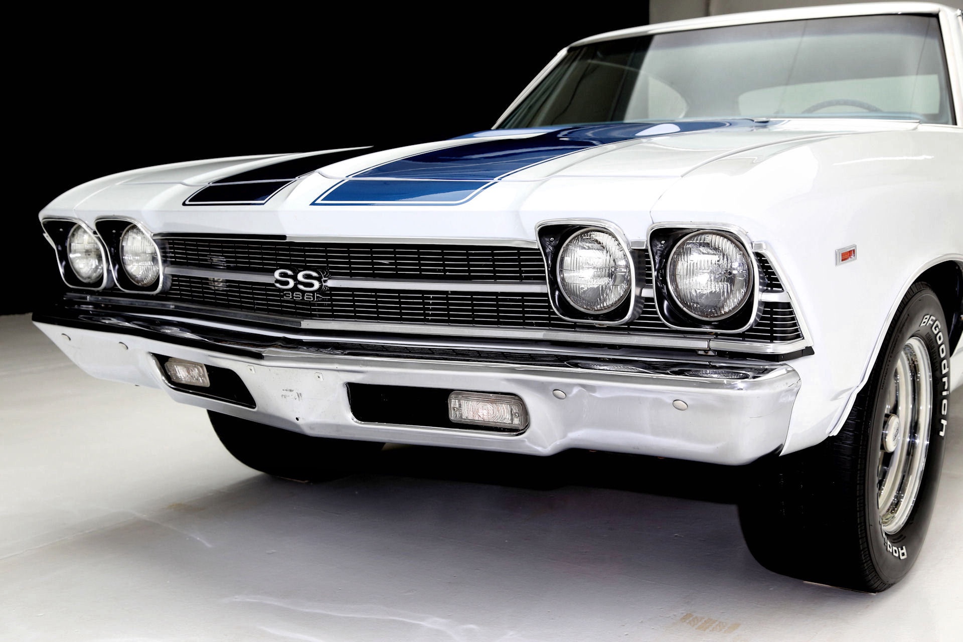 For Sale Used 1969 Chevrolet Chevelle Built 355 SS Stripes Cold A/C | American Dream Machines Des Moines IA 50309