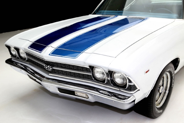 For Sale Used 1969 Chevrolet Chevelle Built 355 SS Stripes Cold A/C | American Dream Machines Des Moines IA 50309