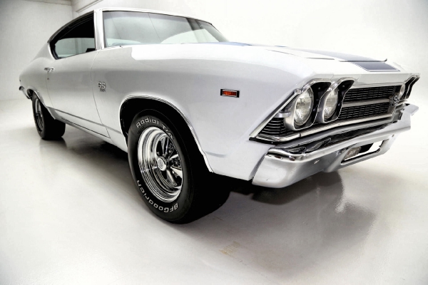 For Sale Used 1969 Chevrolet Chevelle Built 355 SS Stripes Cold A/C | American Dream Machines Des Moines IA 50309