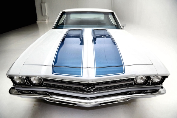 For Sale Used 1969 Chevrolet Chevelle Built 355 SS Stripes Cold A/C | American Dream Machines Des Moines IA 50309