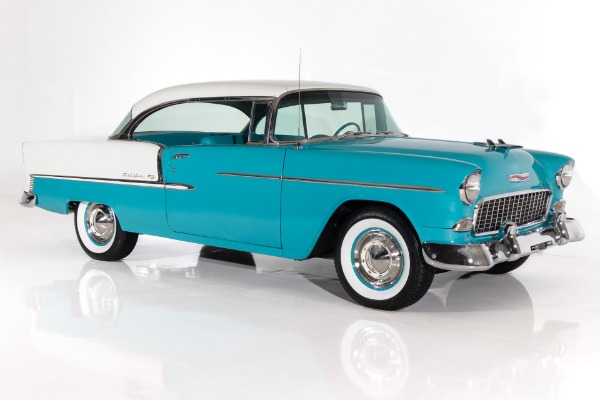 For Sale Used 1955 Chevrolet Bel Air Frame-Off 283 Automatic PDB | American Dream Machines Des Moines IA 50309