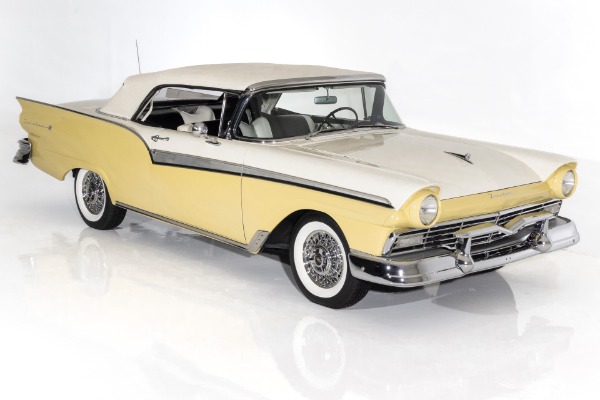 For Sale Used 1957 Ford Fairlane 500 Auto PB PS AC. Very Nice Car | American Dream Machines Des Moines IA 50309