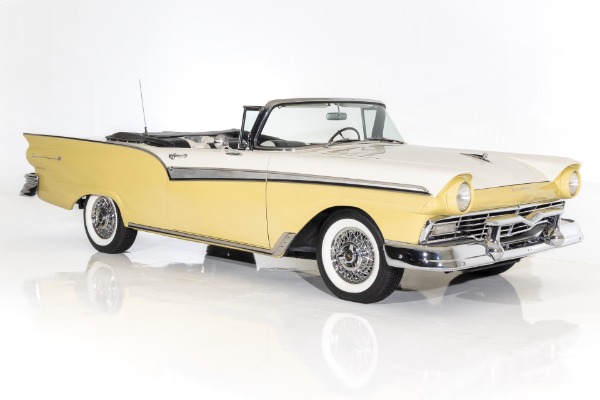 For Sale Used 1957 Ford Fairlane 500 Auto PB PS AC. Very Nice Car | American Dream Machines Des Moines IA 50309