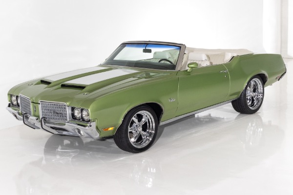For Sale Used 1972 Oldsmobile Cutlass Rare V-Code 455 4-Speed AC | American Dream Machines Des Moines IA 50309