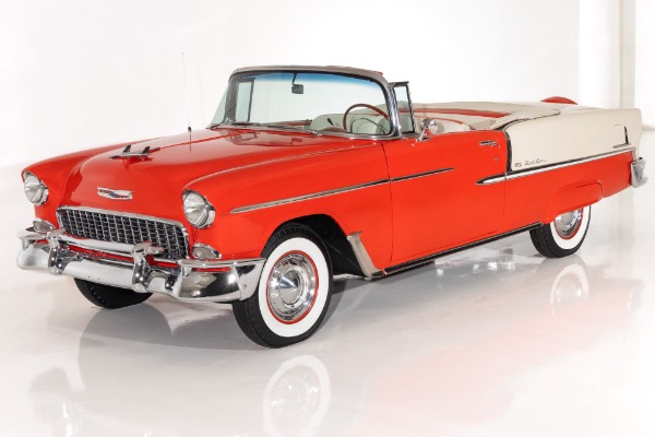 For Sale Used 1955 Chevrolet Bel Air 265 V8 Auto, Continental Kit | American Dream Machines Des Moines IA 50309